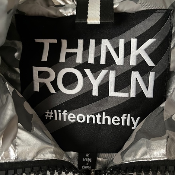 THINK ROYLN SILVER CAMO VEST SZ M - Picture 2 of 10